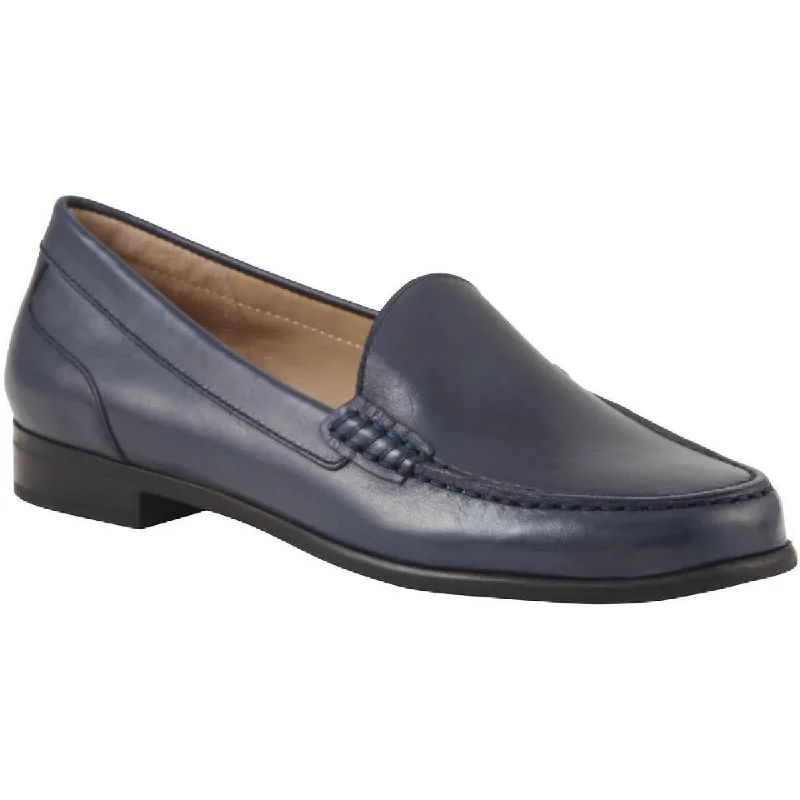 Stylish loafers for men with minimalist design and sleek finish-Array Womens Katie Padded Insole Block Heel Loafers