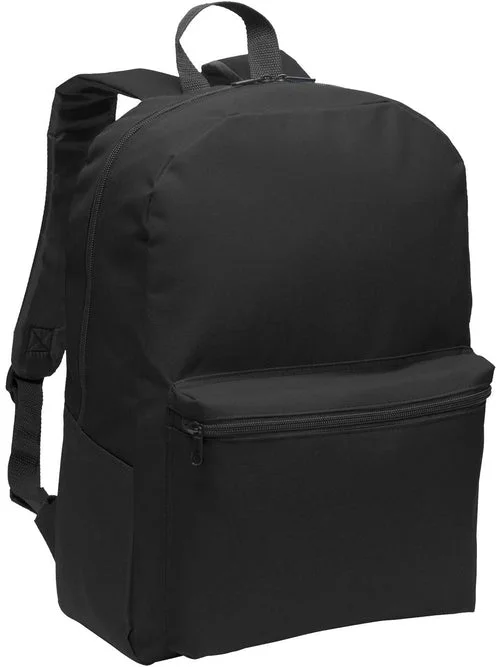 Stylish leather backpack for urban daily commuting -Port Authority Value Backpack