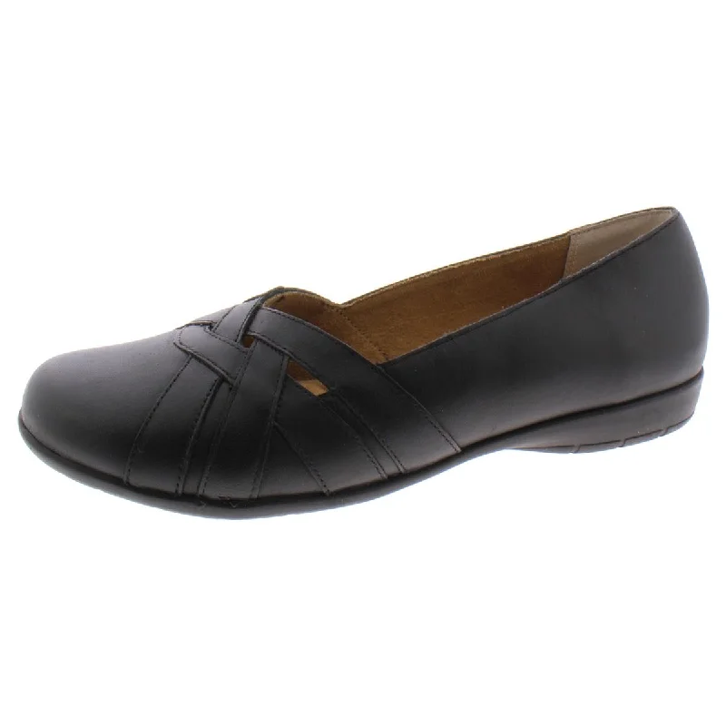 Slip-on loafers for women with soft lining and stylish tassels-Array Womens Bonaire Leather Slip On Loafers