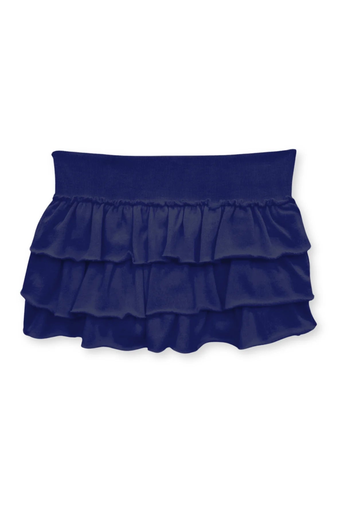 Cotton Dresses for Comfort -Navy Shane Ruffle Skort