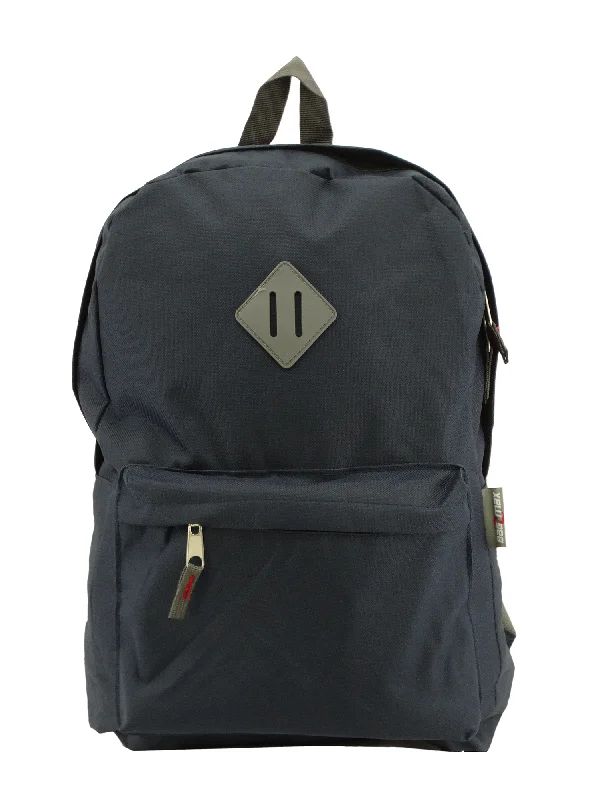 Padded shoulder backpack for comfortable long wear -668133, Bagmax - Backpack - Navy Blue