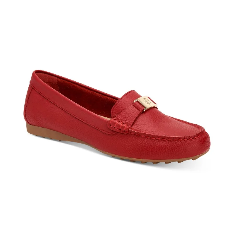 Loafers for women with soft leather and flat design for relaxed wear-Giani Bernini Womens Dailyn Moccasin Loafers