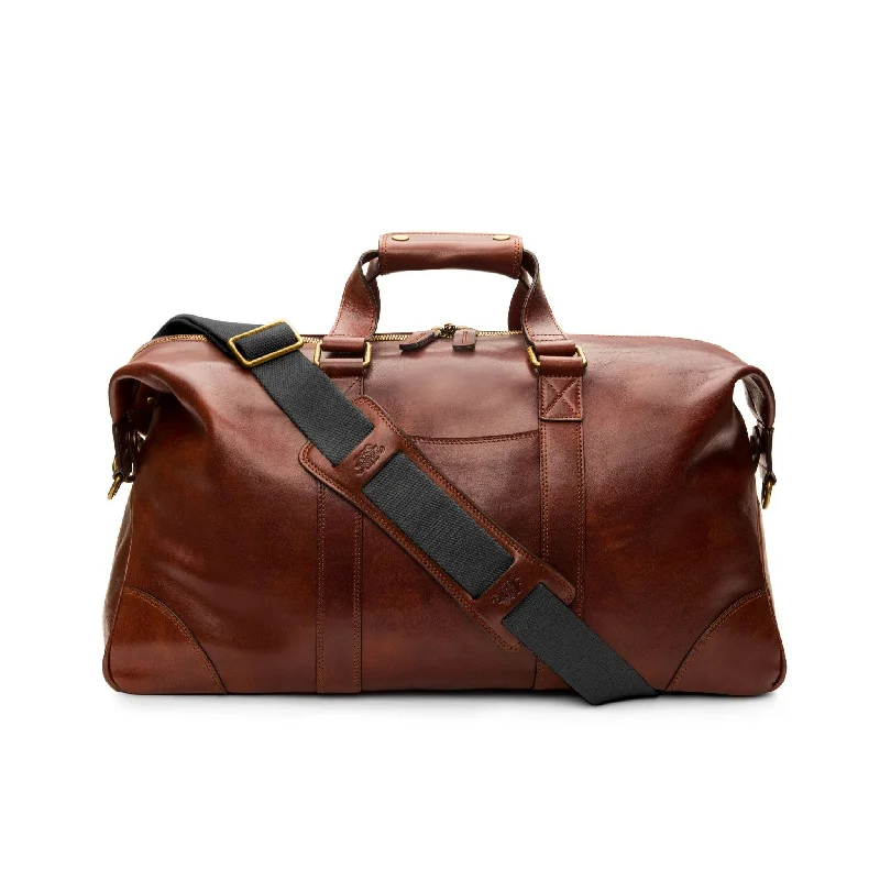 Designer backpack for high-end fashion enthusiasts -Bosca Dolce Duffle