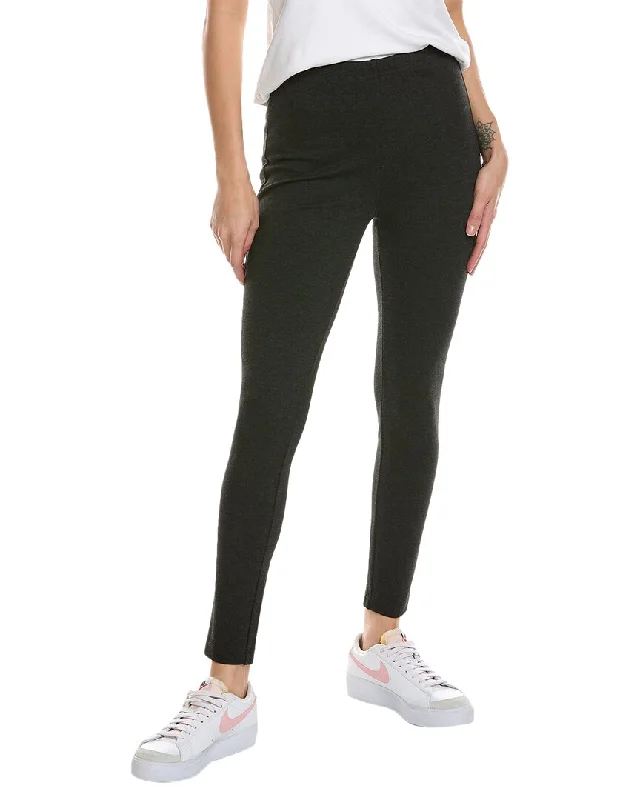 Stylish tight trousers for women with high-waisted fit for flattering look -St. John Milano Trouser