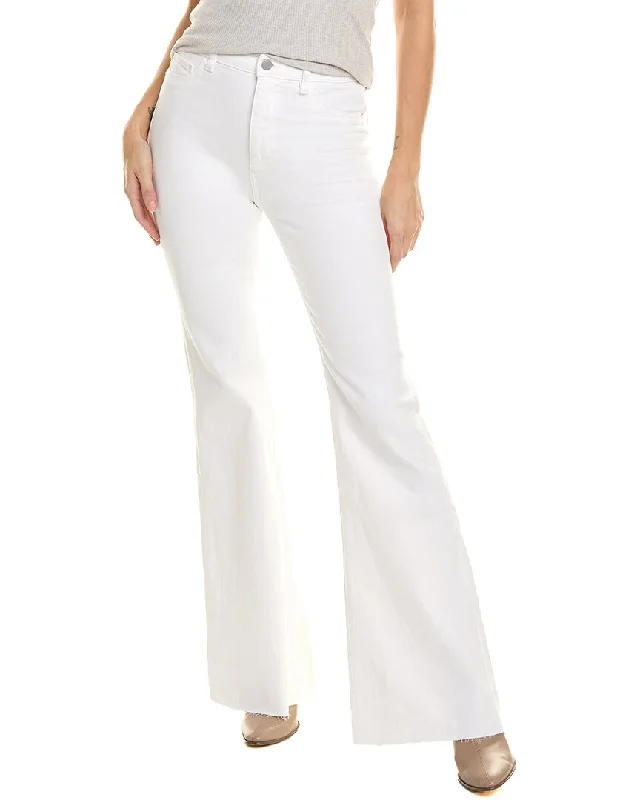 Fashion-forward tight trousers for women with metallic sheen and edgy design -DL1961 Rachel Jean