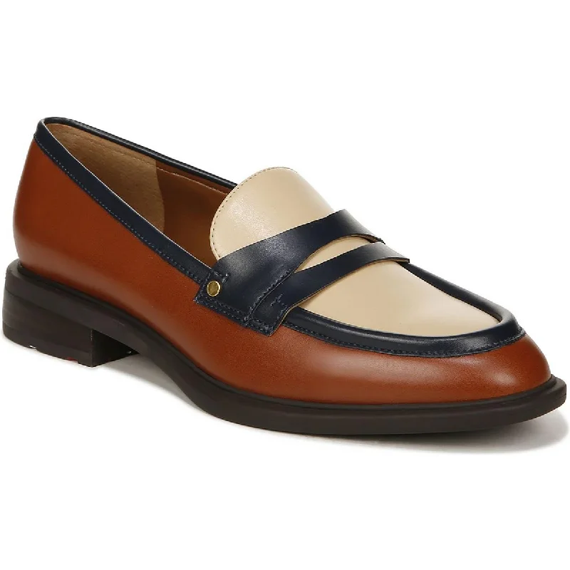 Stylish loafers for women with patent leather finish for shiny, elegant look-Franco Sarto Womens L-Edith2 Comfort Insole Faux Leather Loafers