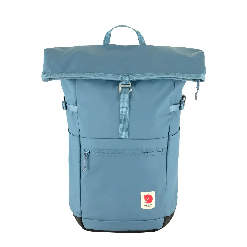 Expandable backpack for flexible storage capacity -Fjallraven High Coast Foldsack 24 Dawn Blue