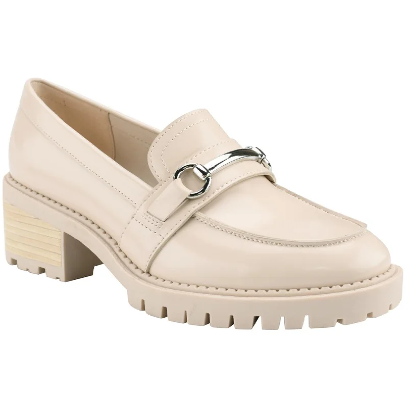 Loafers for men with premium leather and slip-on design for easy use-Marc Fisher Womens Chain Embellished Loafers