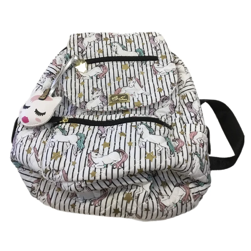 Multi-use backpack for gym and office needs -Backpack By Betsey Johnson  Size: Medium