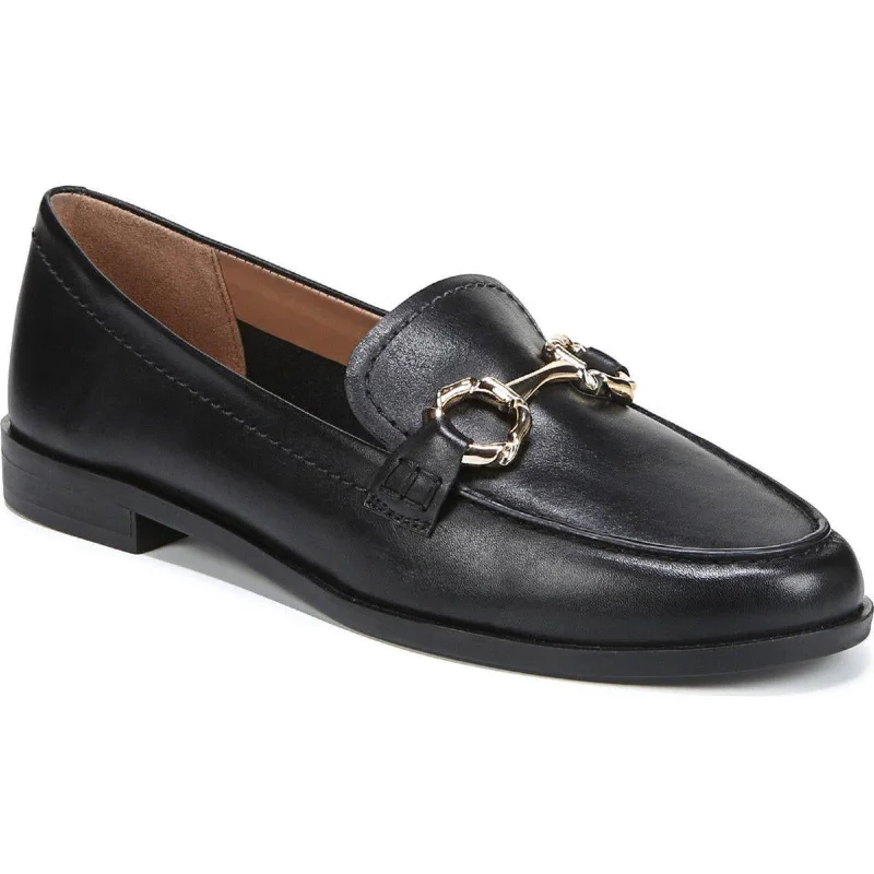 Trendy loafers for men with sleek black leather and minimal design-Naturalizer Womens Stevie Padded Insole Slip On Loafers