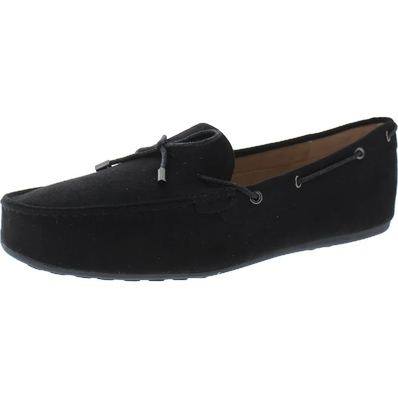 Designer loafers for men with rich materials and premium craftsmanship-Journee Collection Womens Faux Suede Loafers