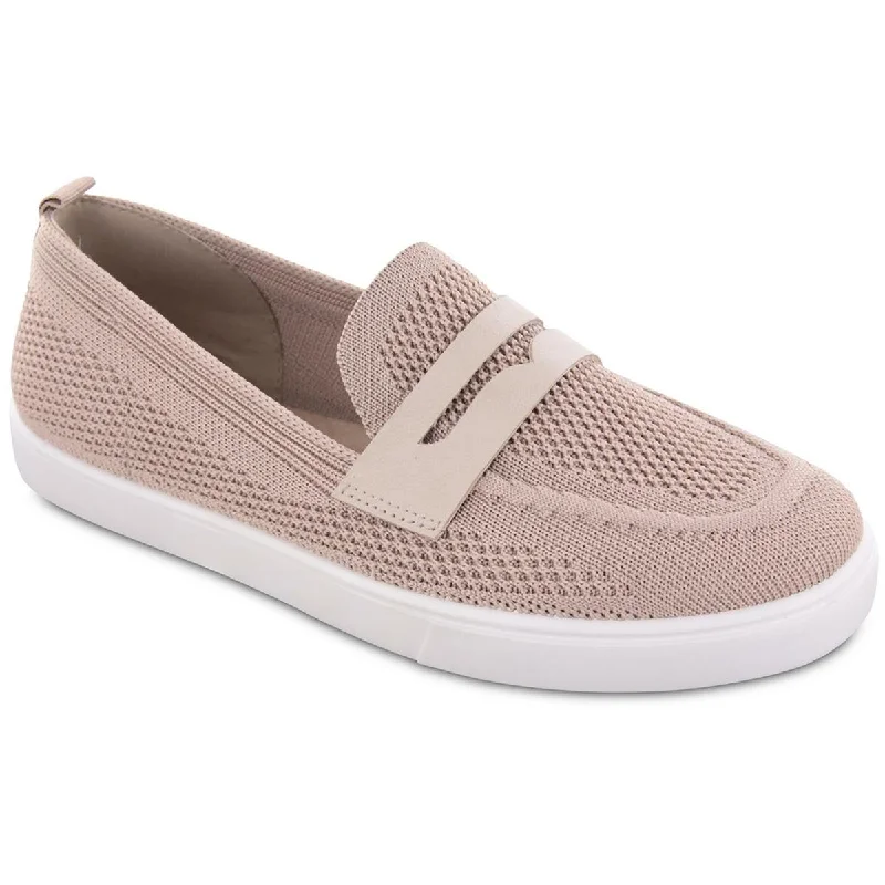 Loafers for women with classic loafer style and contemporary updates-Mia Womens Wiloh Knit Slip-On Loafers