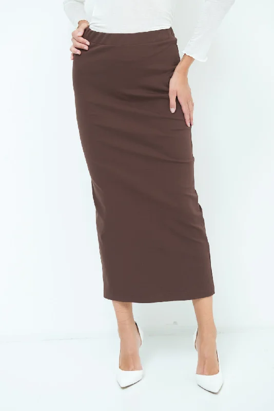 Elastic Dresses for Fit -Elegant midi pencil skirt wholesale