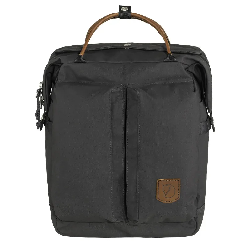 Ultralight backpack for minimalist backpacking trips -Fjallraven Haulpack No.1 Dark Grey