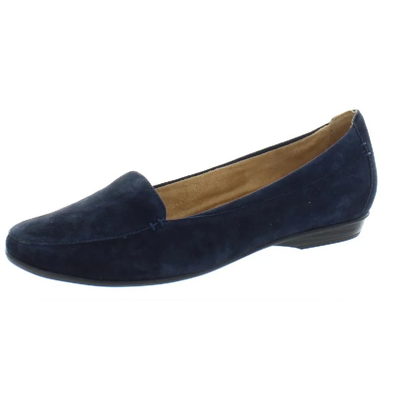 Loafers for women with cross-strap detailing for added flair and support-Naturalizer Womens Saban Loafers