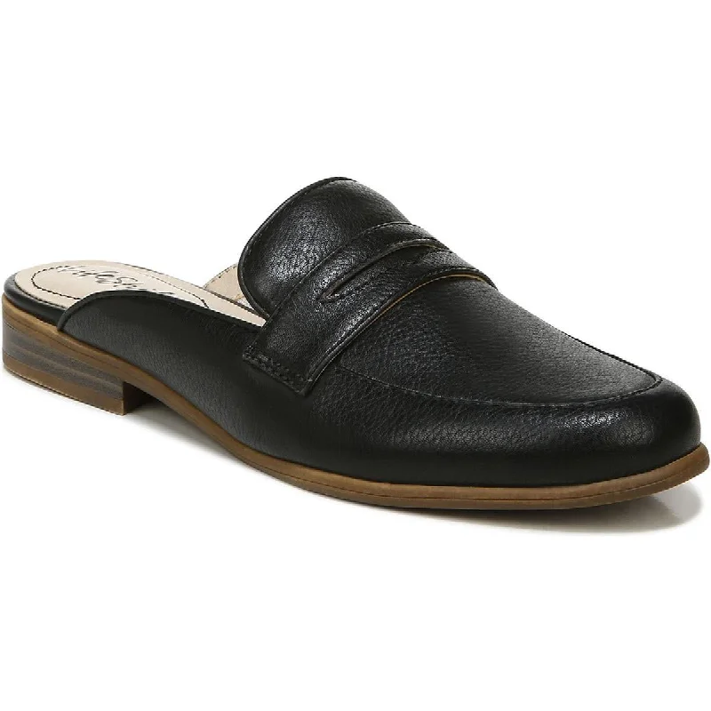 Stylish loafers for men with contrast stitching and casual elegance-LifeStride Womens Margot Leather Slide Loafers