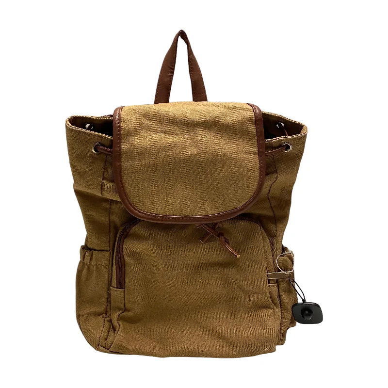 Fashionable canvas backpack for trendy college students -Backpack By Clothes Mentor  Size: Medium