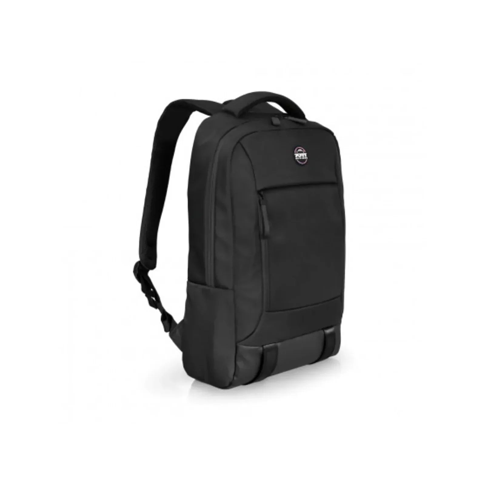 High-visibility backpack for cycling commute safety -Port Torino II Black 15.6" Backpack