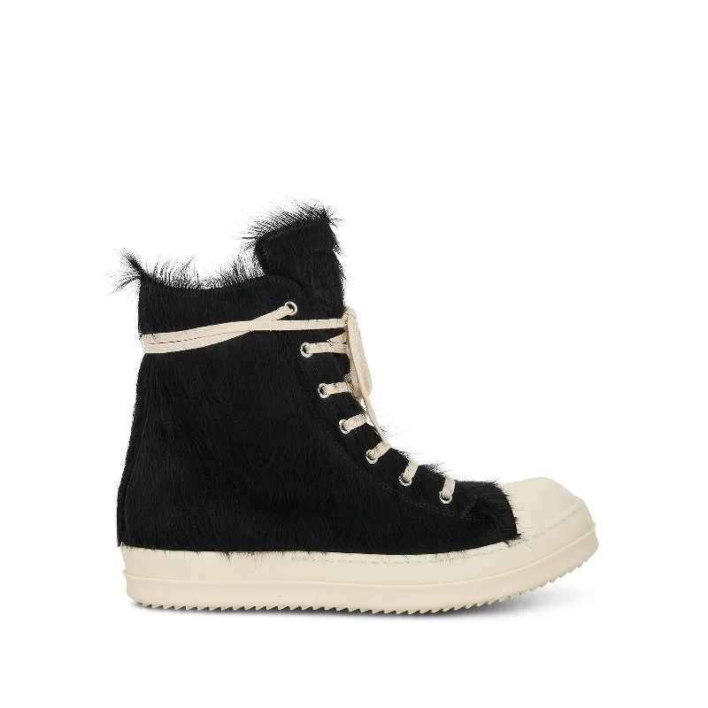 Modern backpack with RFID-blocking card protection -High Fur Sneaker in Black/Milk