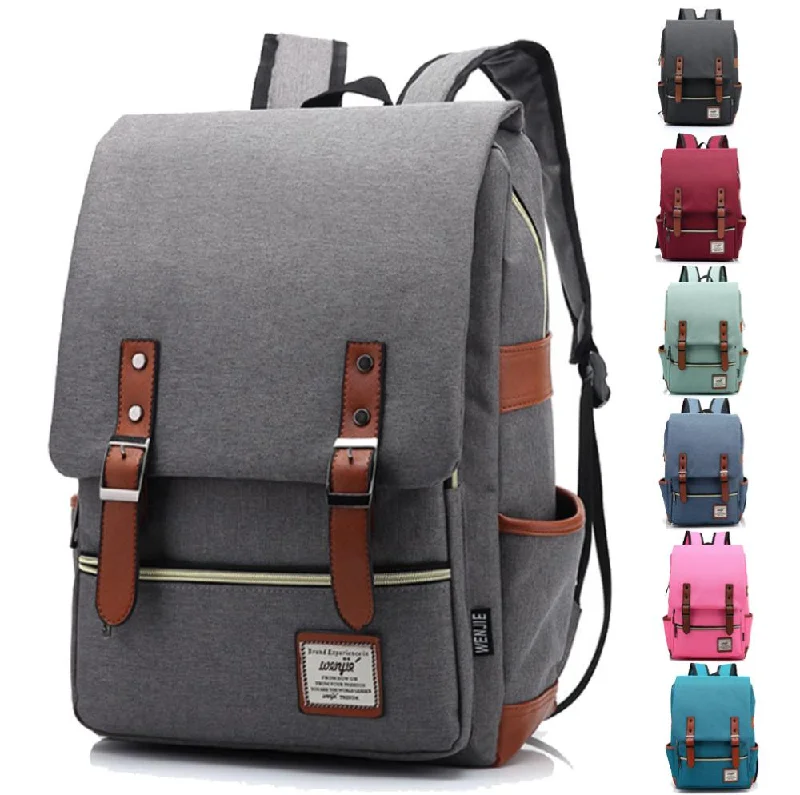 Sleek business backpack with hidden laptop pocket -Oxford Laptop Bags