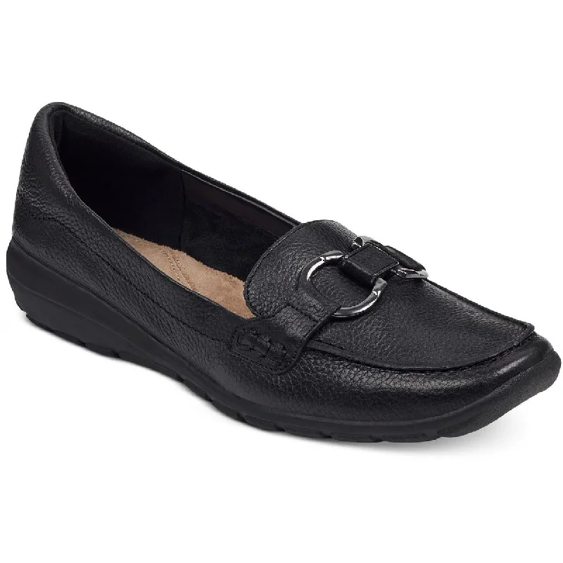 Casual loafers for men with durable canvas material and stylish designs-Easy Spirit Womens Avienta Embellished Loafers