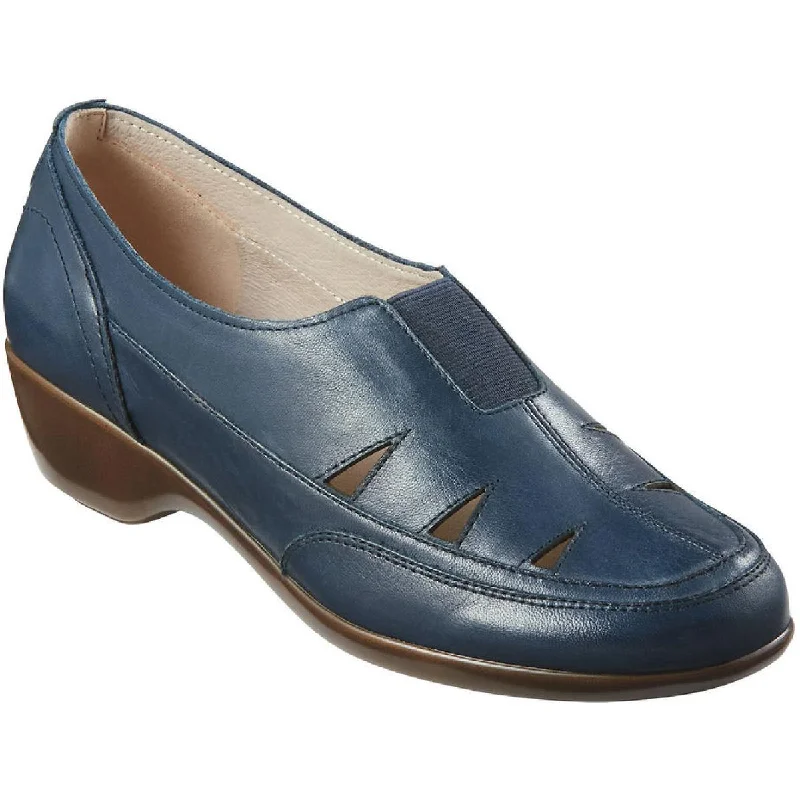 Stylish loafers for women with tassels and modern design options-Easy Spirit Womens Daisie Leather Slip-On Loafers