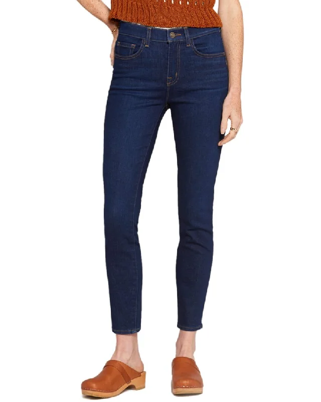 Tailored stretch tight trousers for women with comfortable waistband and flattering design -Current/Elliott The Stiletto Barrel Skinny Leg Jean