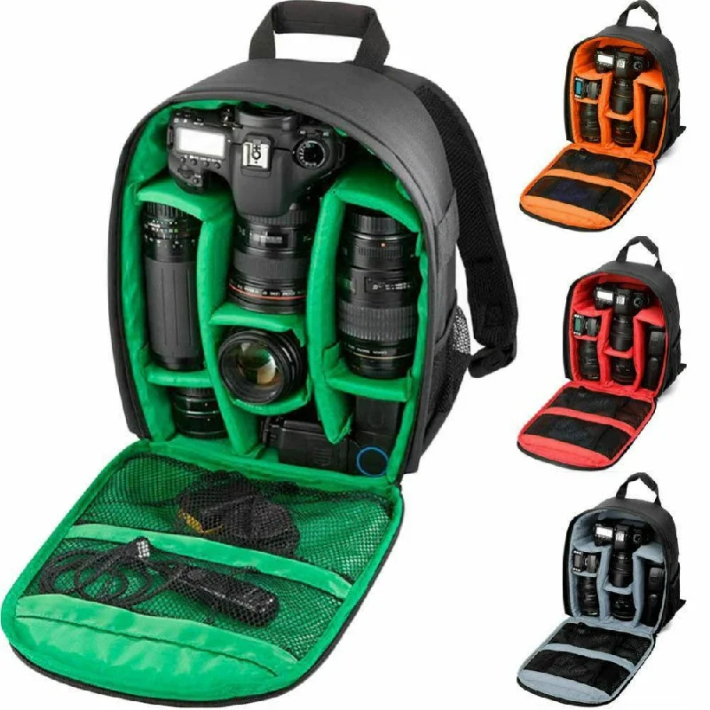 Roll-top backpack for versatile waterproof protection -All-Weather Watertight Camera Backpack