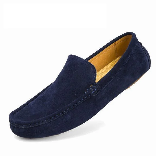 Blue Soft Loafers