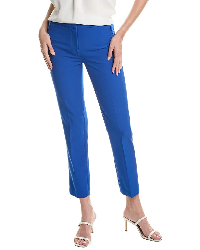 Stretchy knit tight trousers for women with soft fabric and relaxed fit -Kobi Halperin Alexi Twill Cigarette Pant