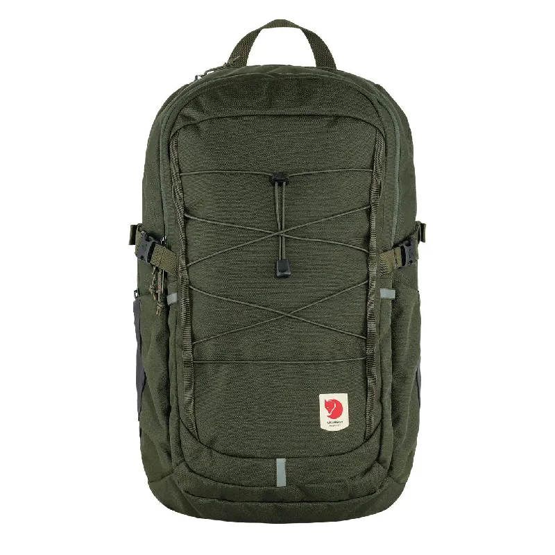 Foldable travel backpack for easy packing convenience -Fjallraven Skule 28L Backpack Deep Forest