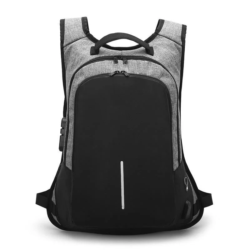 Stylish minimalist backpack for modern nomad life -Bobby XD Design Medium Anti-Theft 15" Laptop Backpack with TSA Lock and USB Charging Port