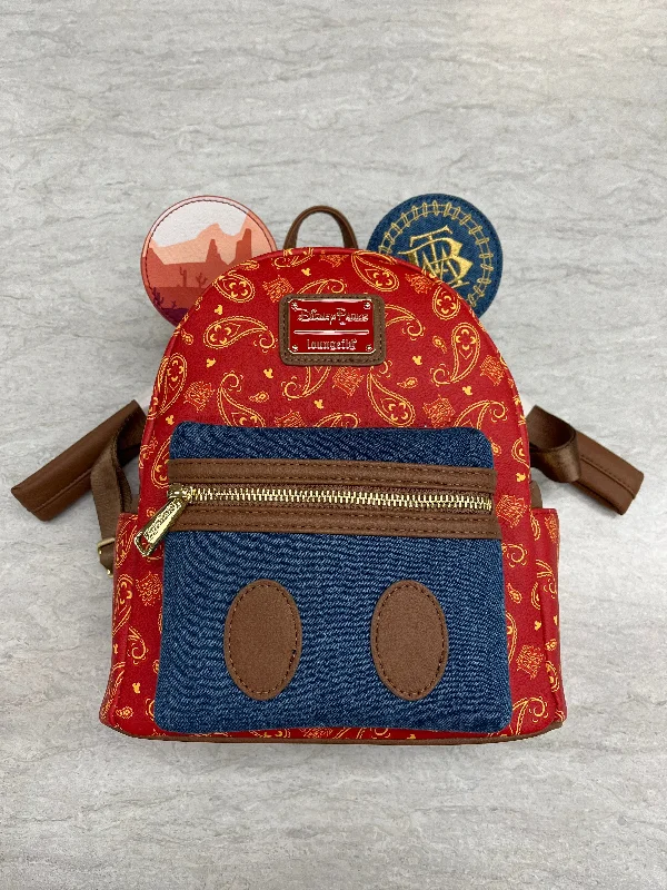 Personalized embroidered backpack for unique gift ideas -Backpack Walt Disney, Size Medium