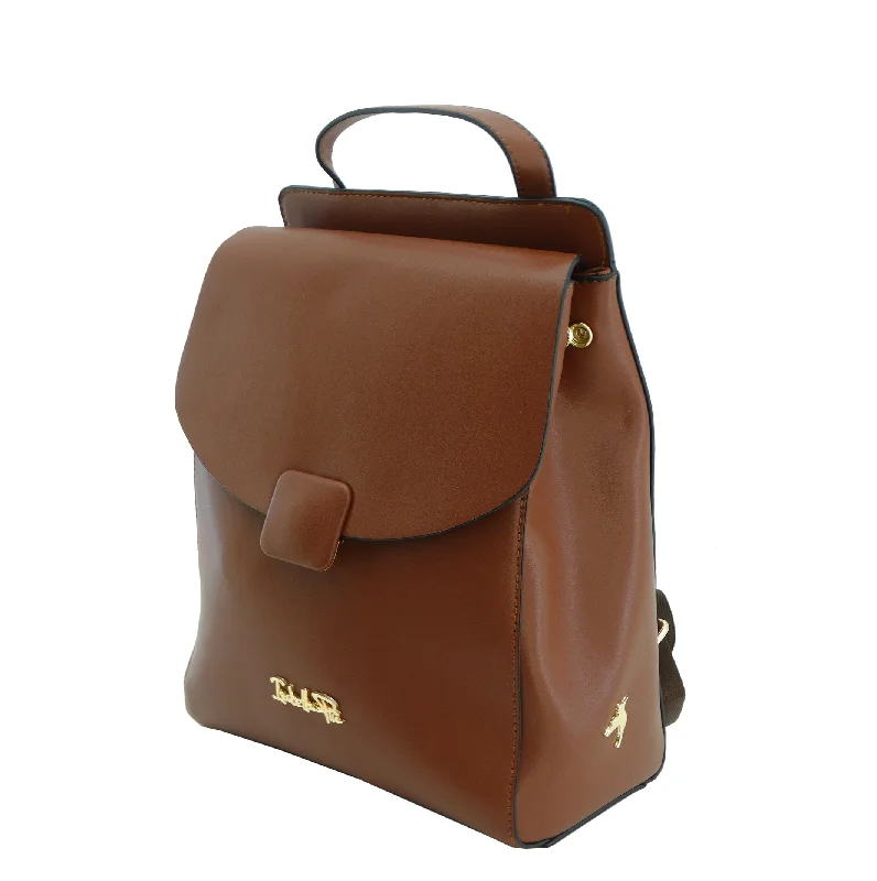 Premium leather backpack for luxury business trips -IP65316, Isabella Piu ` - Women's Soft Backpack