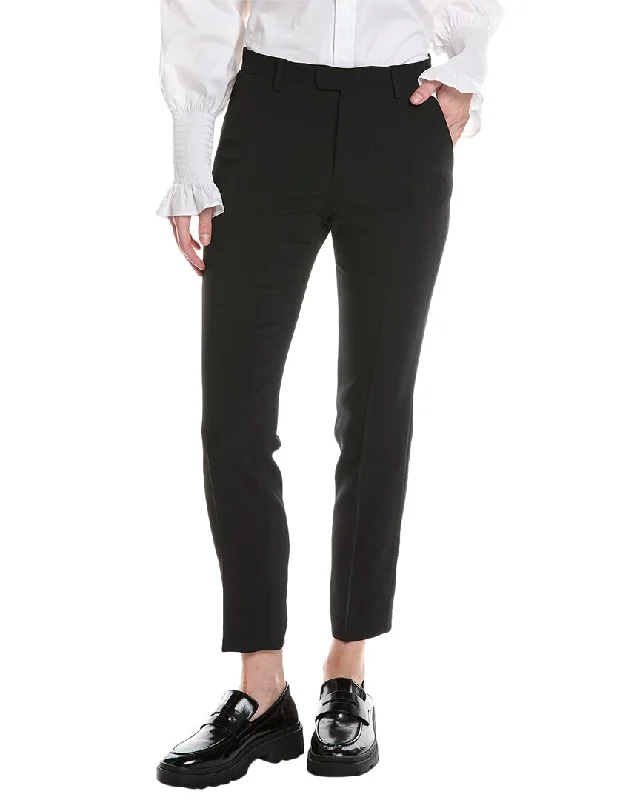 Classic tight trousers for women with smooth fabric and chic, timeless design -RED Valentino Pant