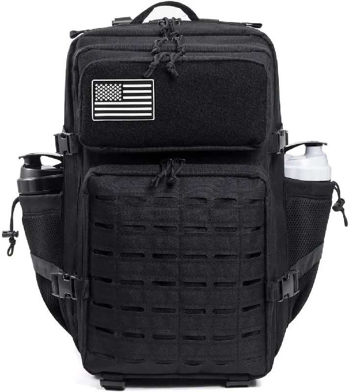 Adjustable strap backpack for custom fit comfort -FR Fashion Co. 45L Men's MOLLE Tactical Backpack