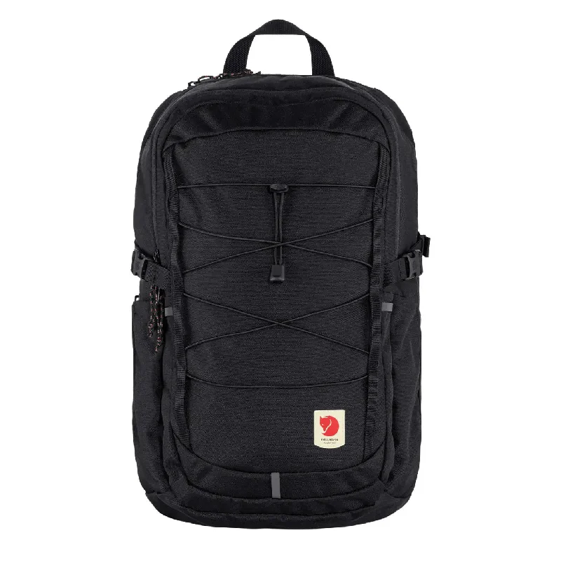 Casual denim backpack for everyday casual outings -Fjallraven Skule 28L Backpack Black