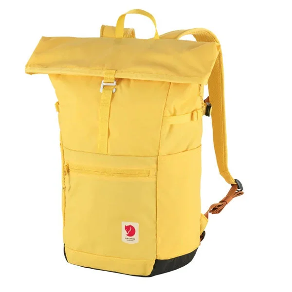 Foldable travel backpack for easy packing convenience -Fjallraven High Coast Foldsack 24 Mellow Yellow