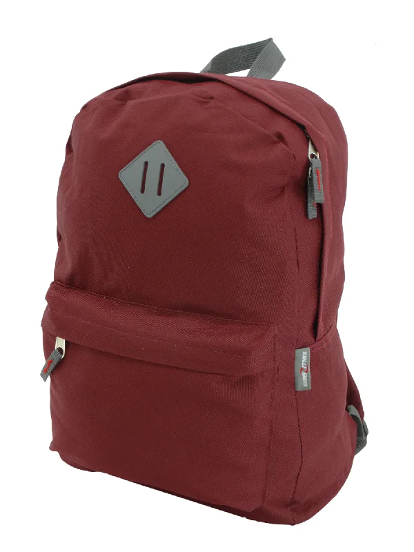 Expandable travel backpack for extra souvenir space -668136, Bagmax - Backpack - Burgundy