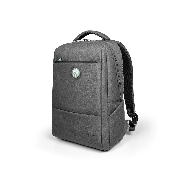 Premium travel backpack with lockable zipper security -Port Yosemite Eco Grey XL 15.6" Backpack