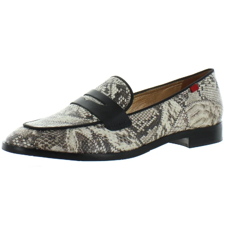 Loafers for men with structured leather and smooth finishes for sophistication-Marc Joseph Womens Bryant Park Fashion Loafers