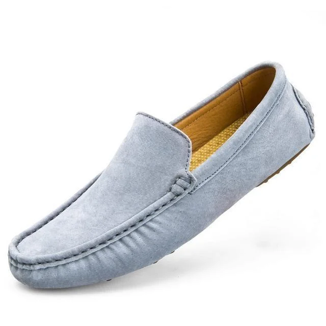 Grey Soft Loafers