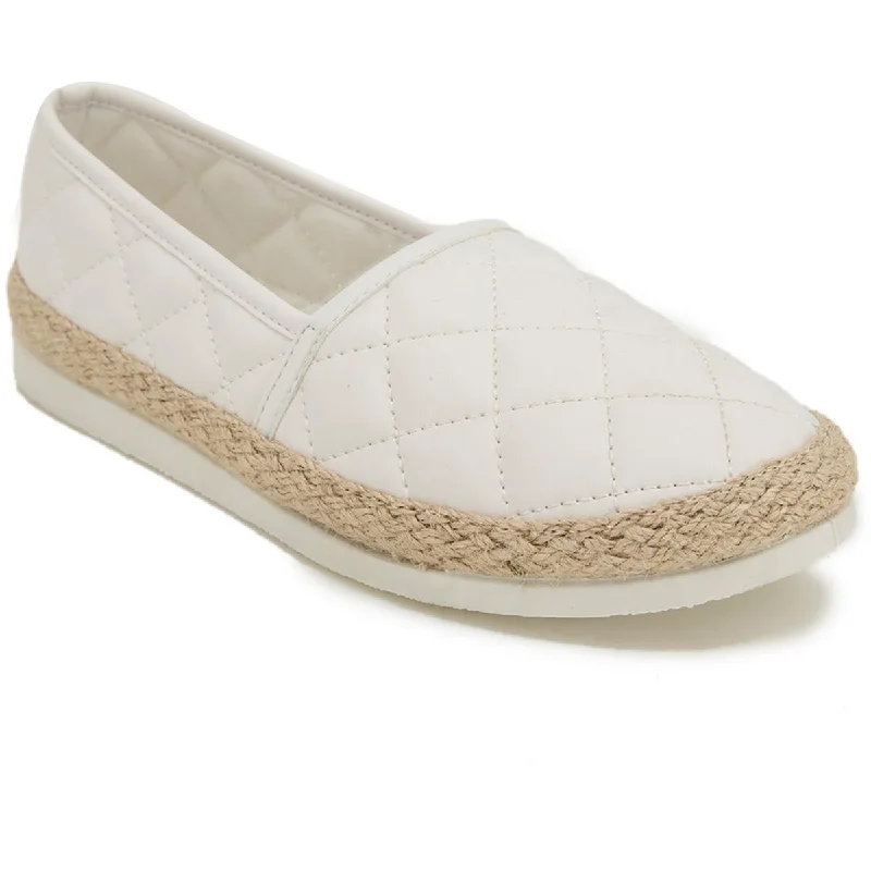 Stylish loafers for women with tassels and modern design options-Esprit Womens Emery Quilt Faux Leather Lifestyle Loafers