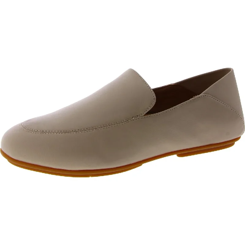 Loafers for women with embroidered details and unique designs for flair-Fitflop Womens Allegro Leather Plain Loafers