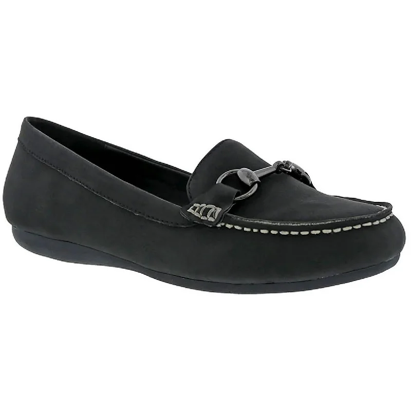 Loafers for women with unique leather textures and comfortable fit-Bellini Womens Salty Chain Slip On Penny Loafers