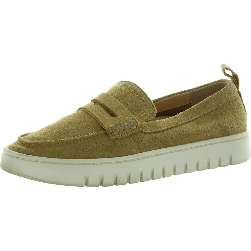 Loafers for women with open-toe design and sleek, polished finish-Vionic Womens Uptown Comfort Insole Slip-On Loafers