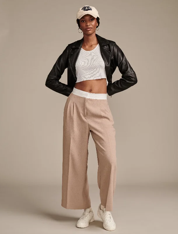 Skinny tight trousers for women with ankle-length and flattering cut -Lucky Brand Women's Menswear Pant