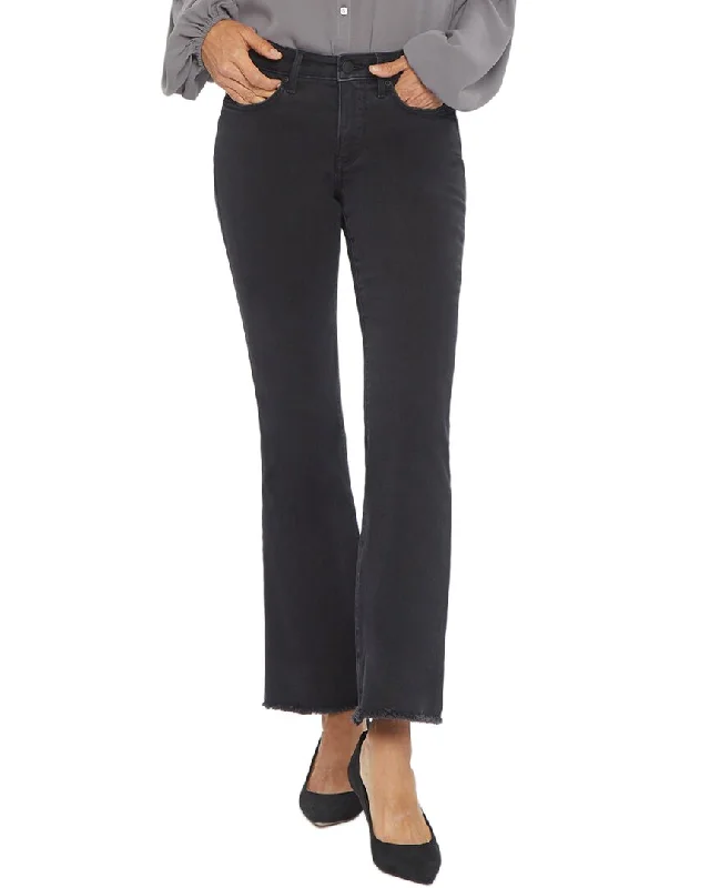 High-rise tight trousers for women with side zippers for easy styling -NYDJ Ava Trinity Ankle Jean